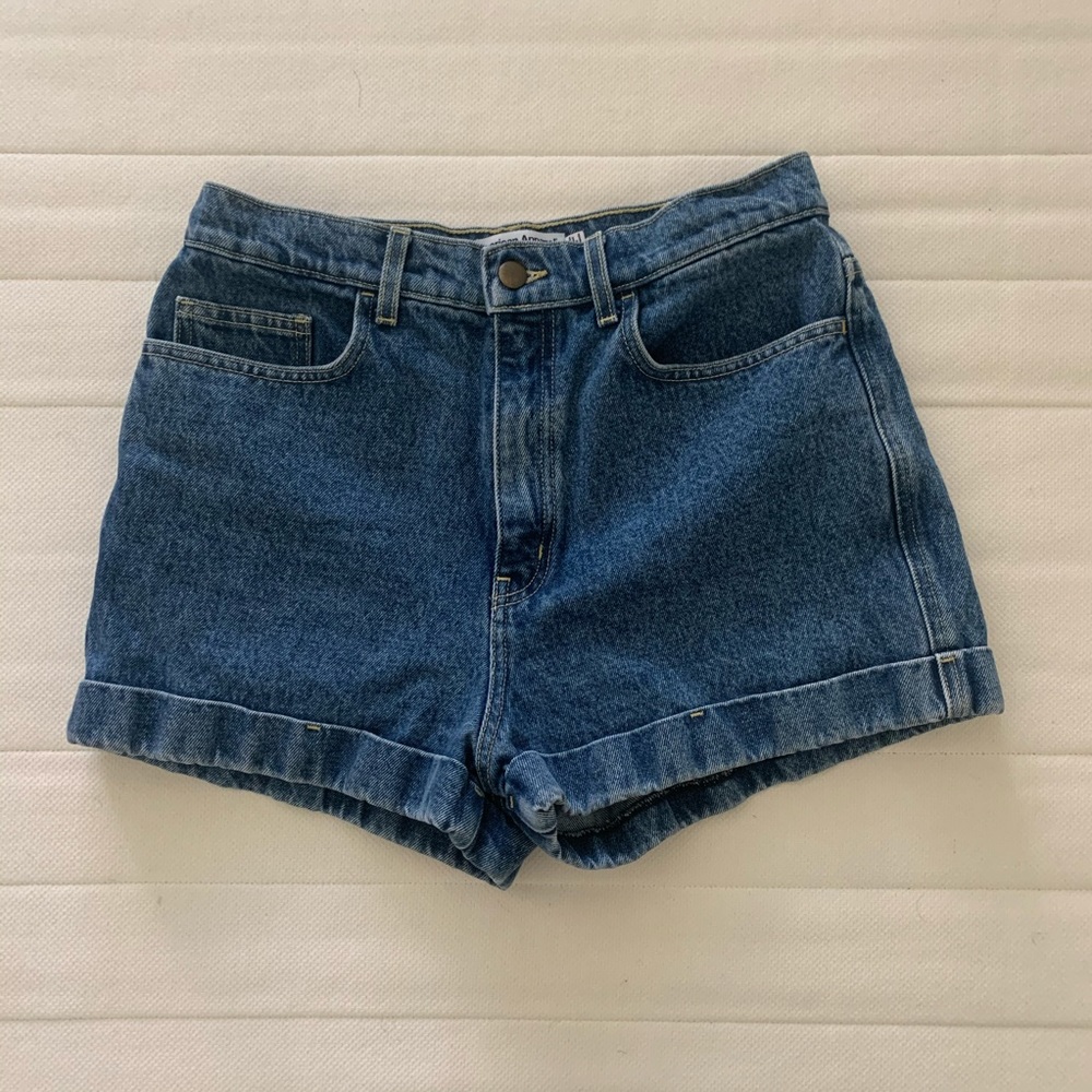 American Apparel denim shorts